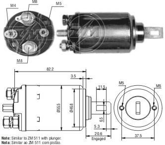 Imagen de AUTOMATICO ARRANQUE VW GOL/PASSAT DIESEL C/WAPSA CON EMBOLO