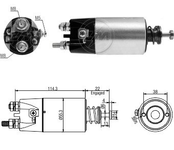 Imagen de AUT ARRANQUE ELEVADOR MITSUBISHI 24V CANTER/FUSO