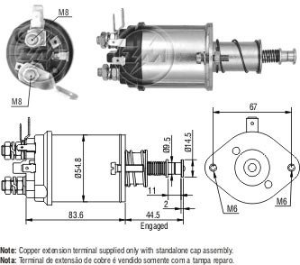 Imagen de AUTOMATICO ARRANQUE LUCAS CON PLATINA
