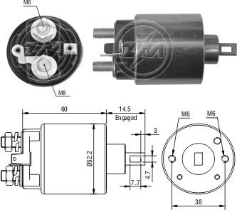 Imagen de AUTOMATICO ARRANQUE FORD/VW LOGUS/POINTER C/LUCAS