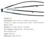 Imagen de CABLE DE FRENO TRASERO FORD FIESTA/COURIER/KA 3290MM