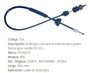 Imagen de CABLE DE EMBRAGUE PEUGEOT 405 DIESEL 1993 1460MM