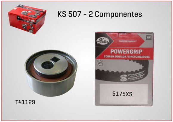 Imagen de KIT DE DISTRIBUCION PEUGEOT 206 1.4 8V