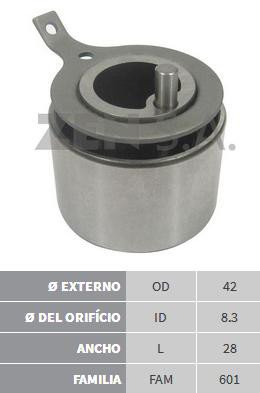 Imagen de TENSOR CORREA DISTRIBUCION DAEWOO TICO/DAMAS