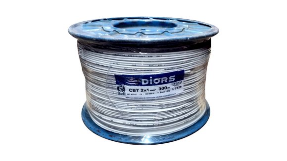 Imagen de BOBINA 300MTS CABLE 2X1 GEMELO BLANCO
