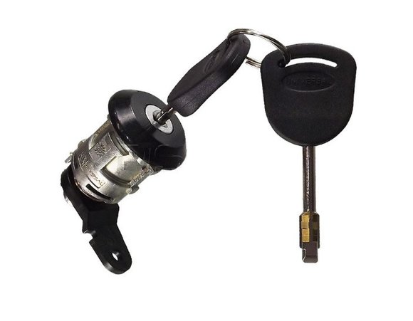 Imagen de CILINDRO DE PUERTA DERECHA CON LLAVE FORD FIESTA-KA-COURIER