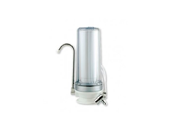 Imagen de SOPORTE Y FILTRO SOBRE MESADA CON KIT DE INSTALACION