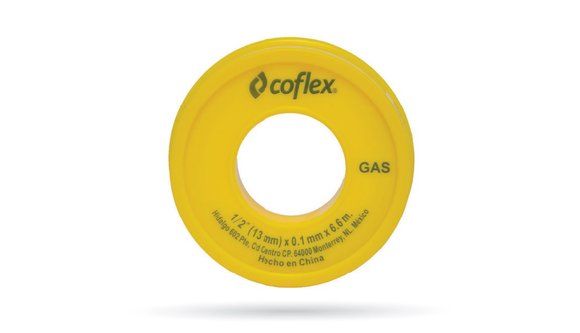 Imagen de CINTA DE TEFLON PARA GAS 1/2" 6,6 METROS