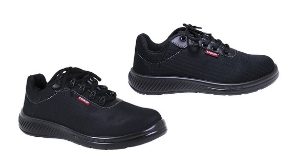 Imagen de ZAPATO SAFE TECH DEPORTIVO NEGRO AMARRAR PUNTERA PVC N°40
