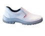 Imagen de ZAPATO PREMIUM ELASTICO PU BID PUNTERA ACERO BLANCO N°43