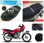 Imagen de CUBRE ASIENTO UNIVERSAL PARA MOTO TEJIDO COLOR NEGRO