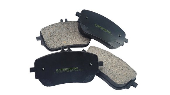 Imagen de JUEGO PASTILLAS CERAMICA M-BENZ A/B 160/180/200 CLA180/200