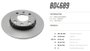 Imagen de DISCO DE FRENO PEUGEOT 106/205/206/306/309/CITROEN SAXO/ZX