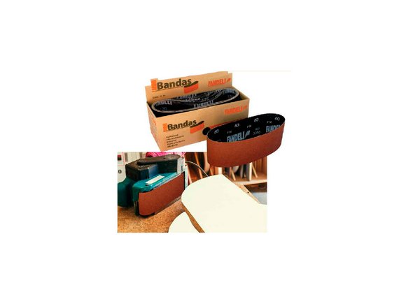 Imagen de MINI BANDA ABRASIVA 101X610MM GRANO 100