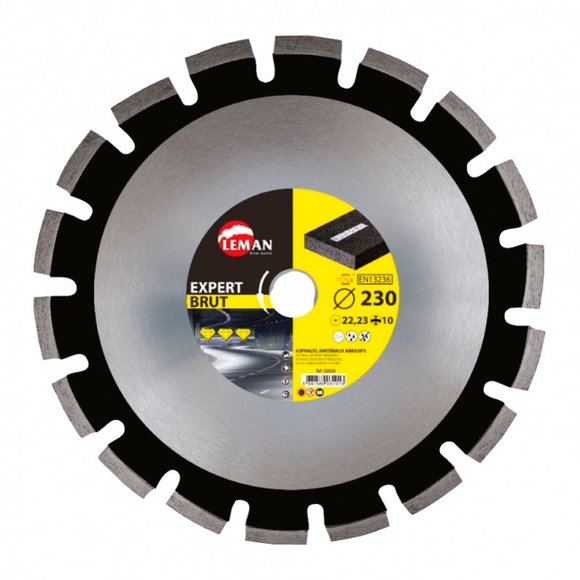 Imagen de DISCO DIAMANTADO P/ASFALTO LEMAN 350X3,2X10X25,4MM