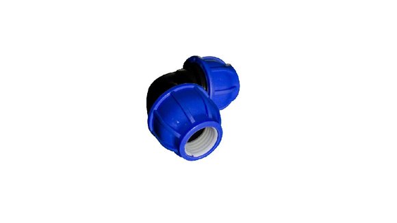 Imagen de 6 CODOS DE CONEXION ENCASTRE RAPIDO 90° 20MM