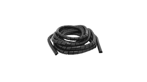 Imagen de ROLLO 50MTS TUBO ORGANIZADOR DE CABLES COLOR NEGRO DE 3/4"