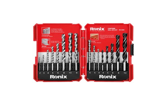 Imagen de CAJA DE 16 MECHAS RONIX (MULTI-FUNCION)
