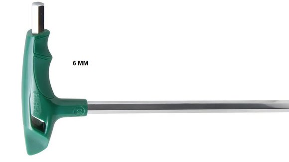 Imagen de LLAVE HEXAGONAL (ALLEN)  MANGO "T" 6MM