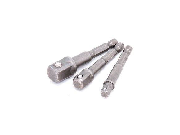 Imagen de SET DE 3 ADAPTADORES PARA DADOS  DE 1/4", 3/8", 1/2"