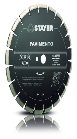 Imagen de DISCO  PAVIMENTO ALTO RENDIMIENTO 300X25,4 H10