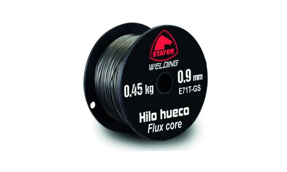 Imagen de BOBINA HILO HUECO  0.45 KG 0.9 MM E71T-GS