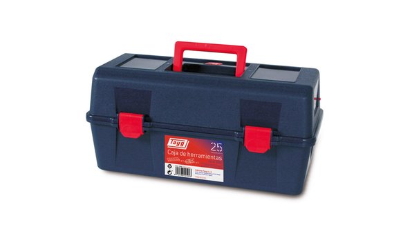 Imagen de CAJA HERRAMIENTAS PLASTICA AZUL