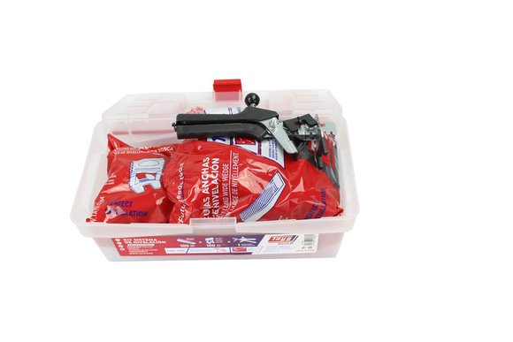 Imagen de KIT SISTEMA DE NIVELACION 1/1,5/2MM CUÑA ANCHA