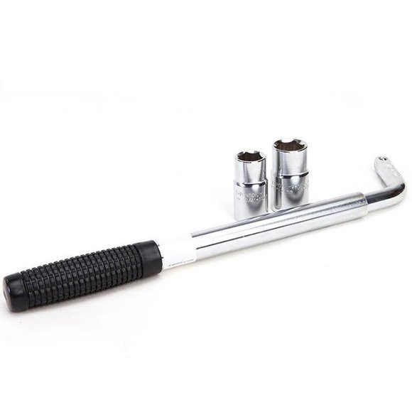 Imagen de LLAVE EN L CON MANGO DE GOMA EXTENSIBLE
