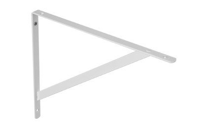 Imagen de ESCUADRA CERRADA 280X215X300MM EN ACERO BLANCA