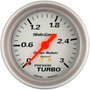 Imagen de MANOMETRO PRESION DE TURBO ESCALA:  0-3 KG/CM2 FONDO GRIS