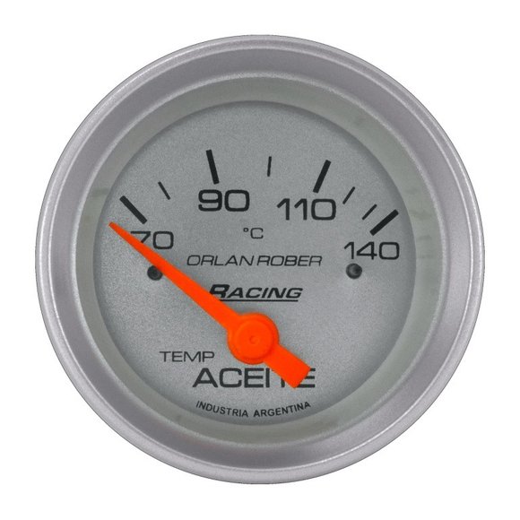 Imagen de TERMOMETRO DE ACEITE ELECTRICO 12V ESCALA:70-140°C - GRIS