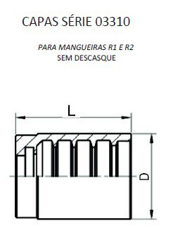 Imagen de CAMISA R1,R2 1 Y 2 MALLAS 1"1/2 16 D50 L46,9 NO PELA CAÑO