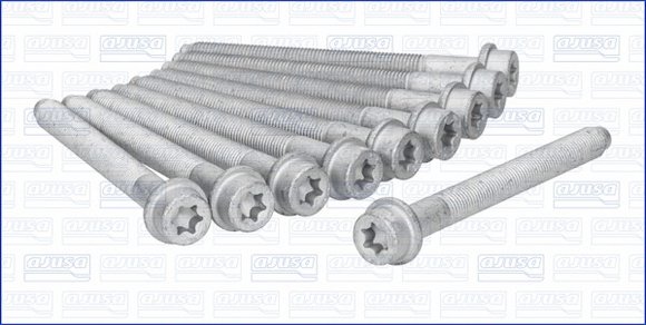 Imagen de JUEGO DE TORNILLOS DE TAPA DE CIL. CITROEN/PEUGEOT DIESEL XUD7/XUD9/DW8