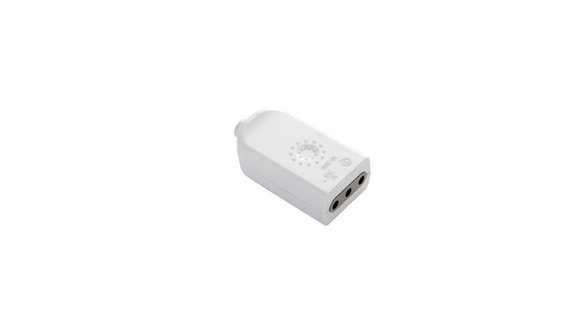 Imagen de FICHA HEMBRA BLANCA 3 EN LINEA 10AMP C/SEGURO