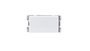 Imagen de MODULO INTERRUPTOR BLANCO UNIPOLAR COMBINADO ATENEA 10AMP