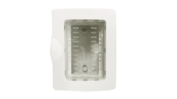Imagen de CAJA EXTERIOR BLANCA ATENEA 3 MODULOS C/MEMBRANA IP55