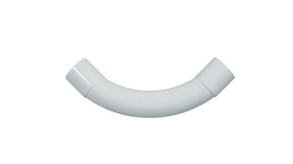 Imagen de UNION CURVA BLANCA 90° TUBO-TUBO 25MM