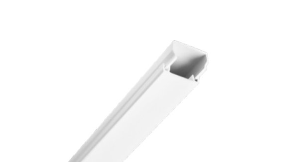 Imagen de CANALETA/DUCTO 2MTS 20X10MM BLANCA CIERRE CLASICO