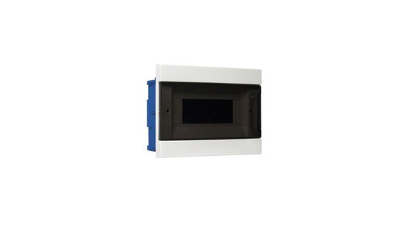 Imagen de TABLERO DE EMBUTIR 8 MODULOS TAPA TRANSPARENTE HUMO