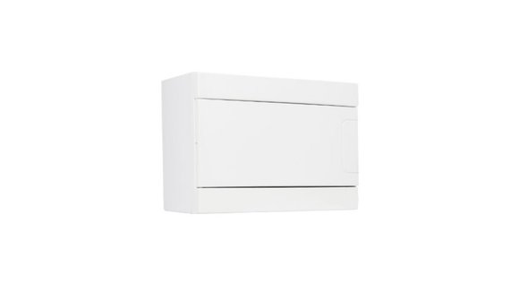 Imagen de TABLERO EXTERIOR 8 MODULOS BASE Y TAPA BLANCA
