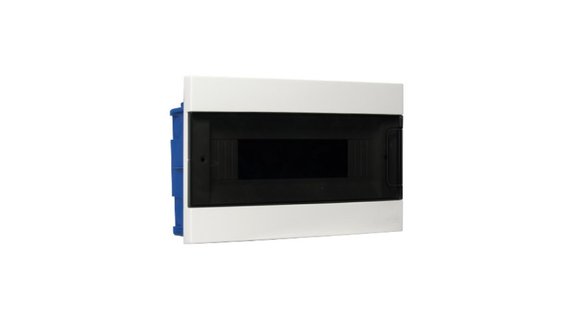 Imagen de TABLERO DE EMBUTIR 12 MODULOS TAPA TRANSPARENTE HUMO