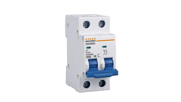 Imagen de LLAVE BIPOLAR TERMOMAGNETICA 2 POLOS 20AMP TIPO C