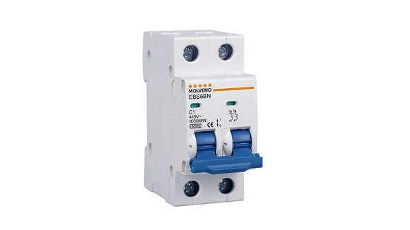 Imagen de LLAVE BIPOLAR TERMOMAGNETICA 2 POLOS 32AMP TIPO C