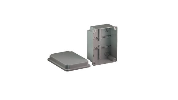 Imagen de CAJA EXTERIOR ESTANCA RECTANGULAR GRIS 150X110X70MM IP55