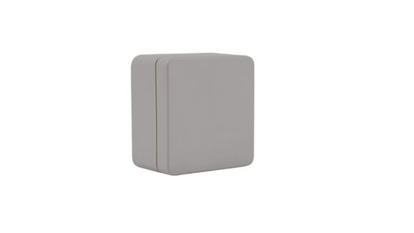 Imagen de CAJA EXTERIOR ESTANCA CUADRADA GRIS 85X85X50MM IP54