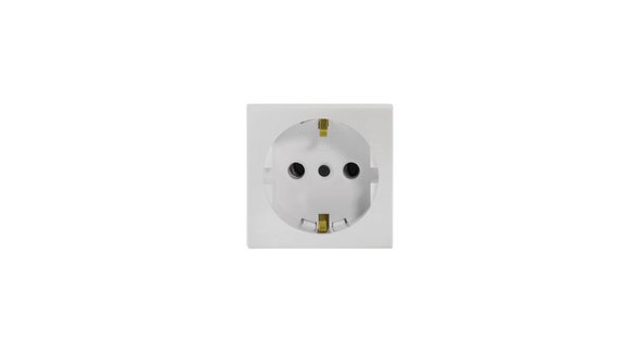 Imagen de MODULO TOMA BLANCO SCHUKO REGGIO 10/16AMP