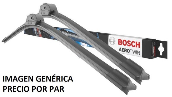 Imagen de PAR ESCOBILLAS L/P BOSCH AEROTWIN VW VENTO 2006... 24" Y 19"