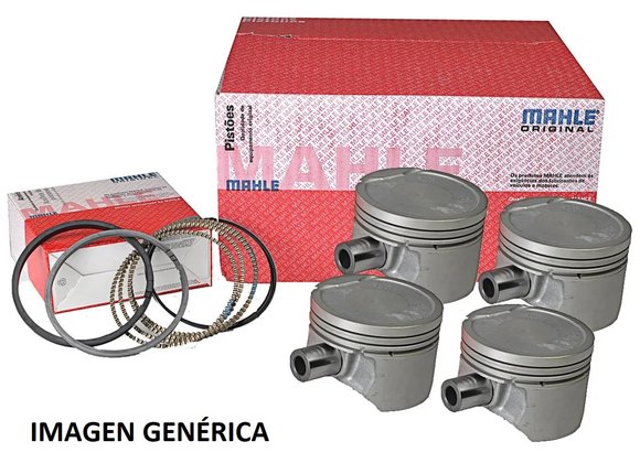Imagen de PISTON COMPLETO VOLKSWAGEN 1.8 AGUA 81MM