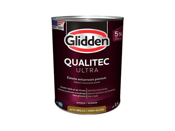 Imagen de BASE 1L GLIDDEN ESMALTE SINTETICO QUALITEC ULTRA PASTEL